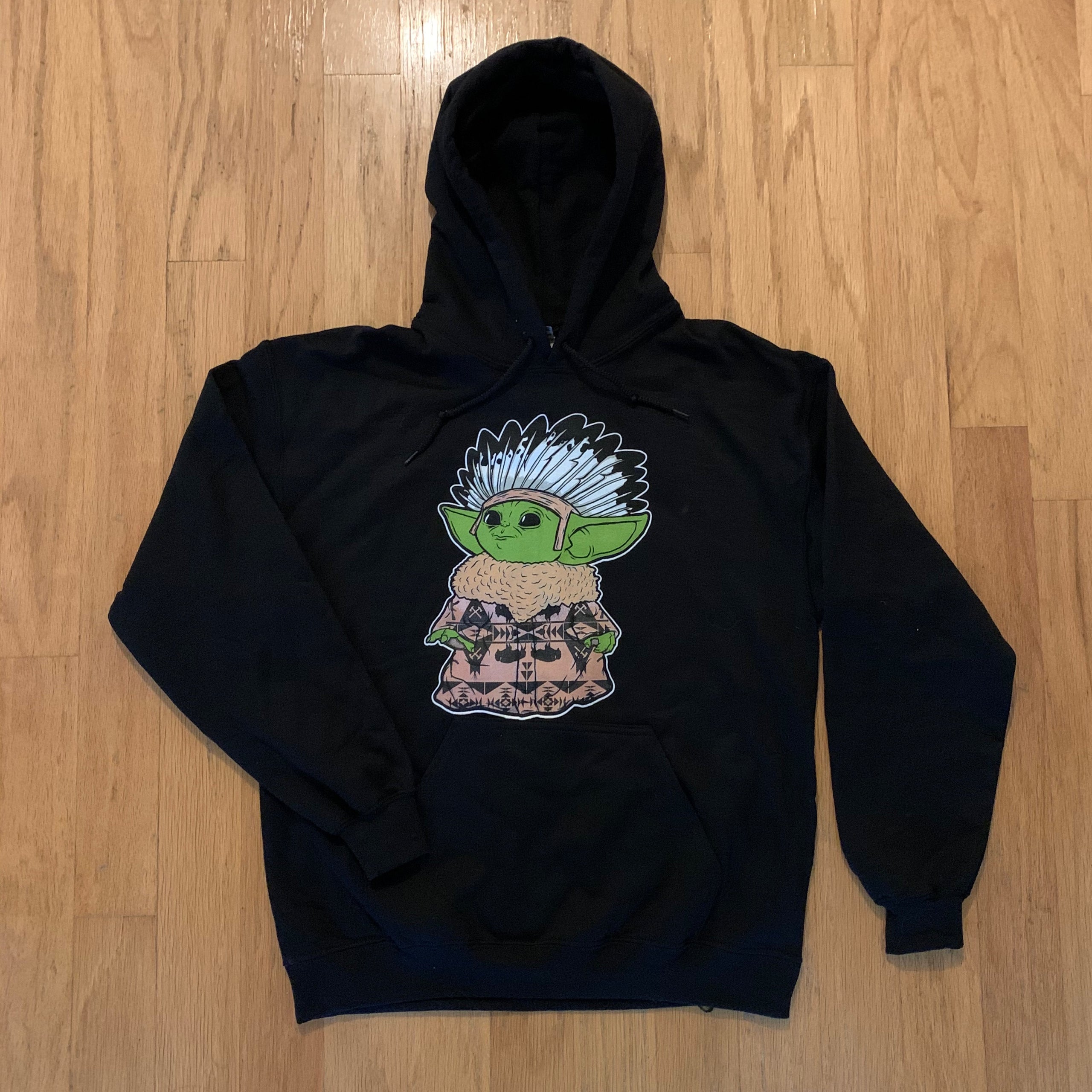 Baby yoda hoodie primark shop